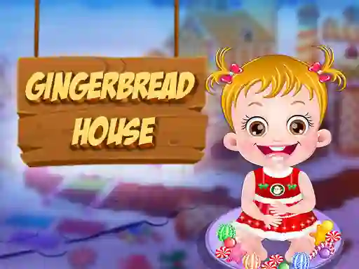 Cluiche Baby Hazel Gingerbread House ar líne