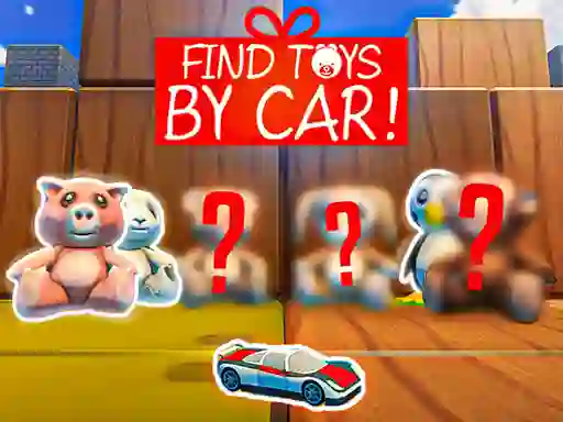 Cluiche Find Toys By Car ar líne