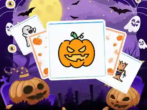 Cluiche Scary Memory Halloween ar líne
