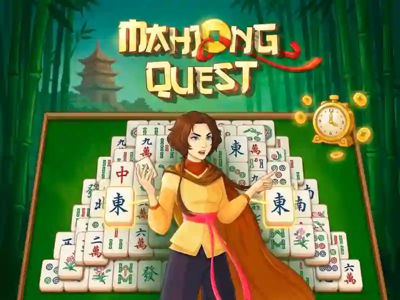 Cluiche Mahjong Quest ar líne