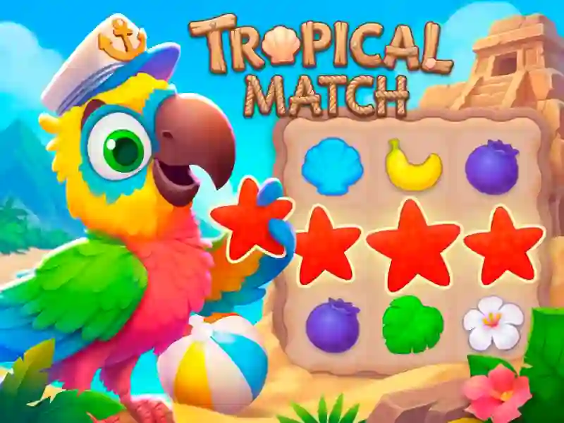 Cluiche Tropical Match ar líne