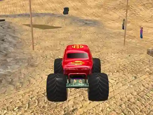 Cluiche Monster Truck Dirt Racer ar líne