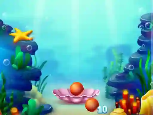 Cluiche Underwater Bubble Shooter ar líne