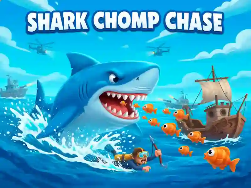 Cluiche Shark Chomp Chase ar líne
