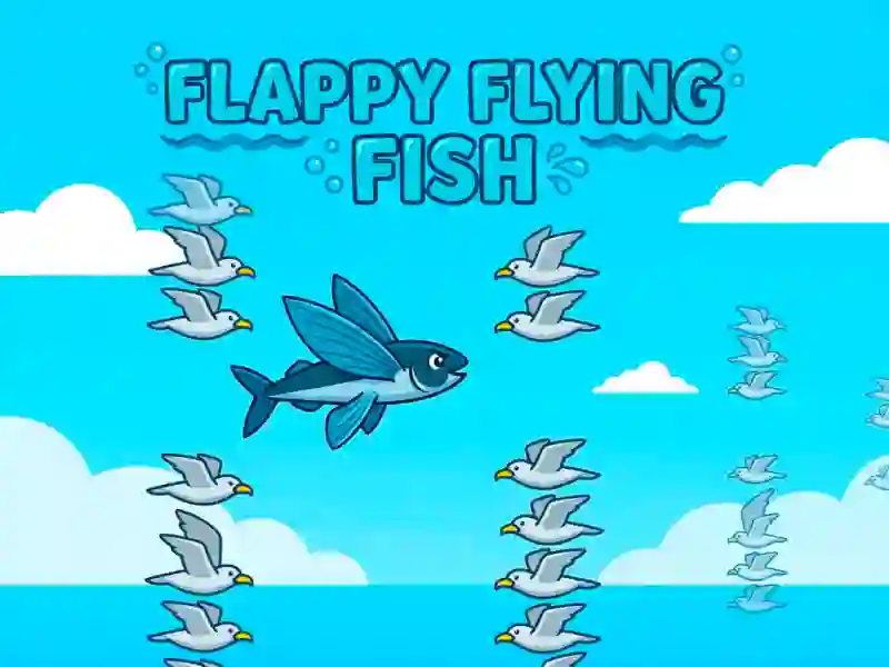 Cluiche Flappy Flying Fish ar líne