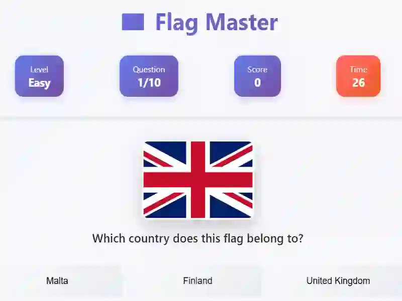 Cluiche Flag Masters ar líne