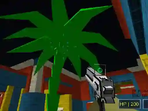 Cluiche Strike blocky funs 2022 ar líne