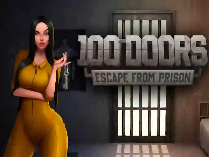 Cluiche 100 Doors Escape from Prison ar líne