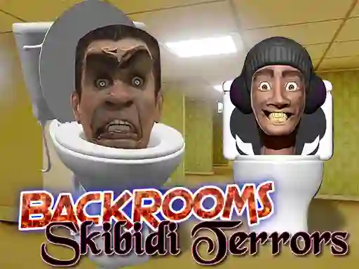 Cluiche Backrooms Skibidi terrors ar líne