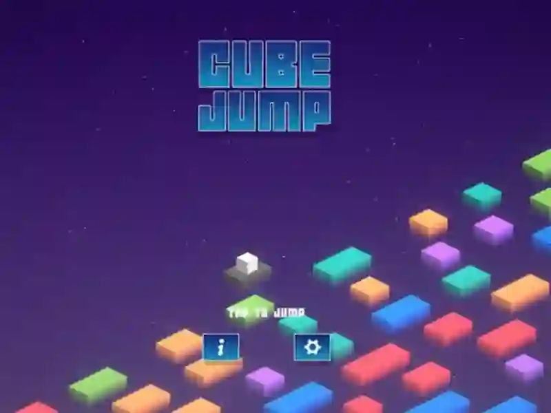 Cluiche Cube Jump ar líne