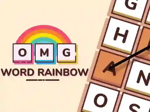 Cluiche Omg Word Rainbow ar líne