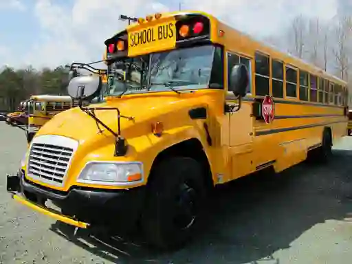 Cluiche School Buses Puzzle ar líne
