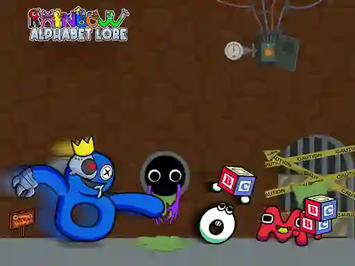 Cluiche Rainbow Alphabet Lore ar líne