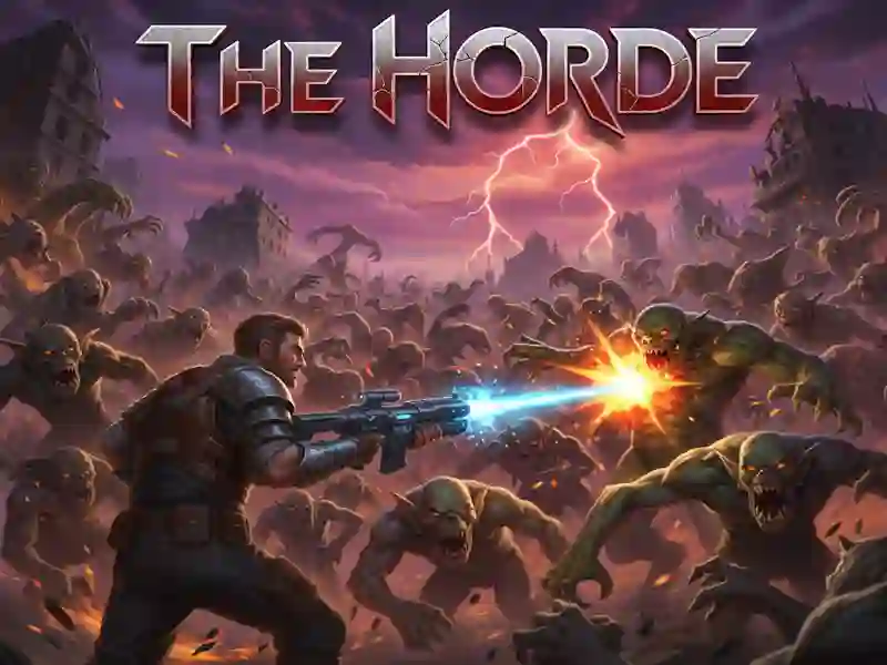 Cluiche The Horde ar líne