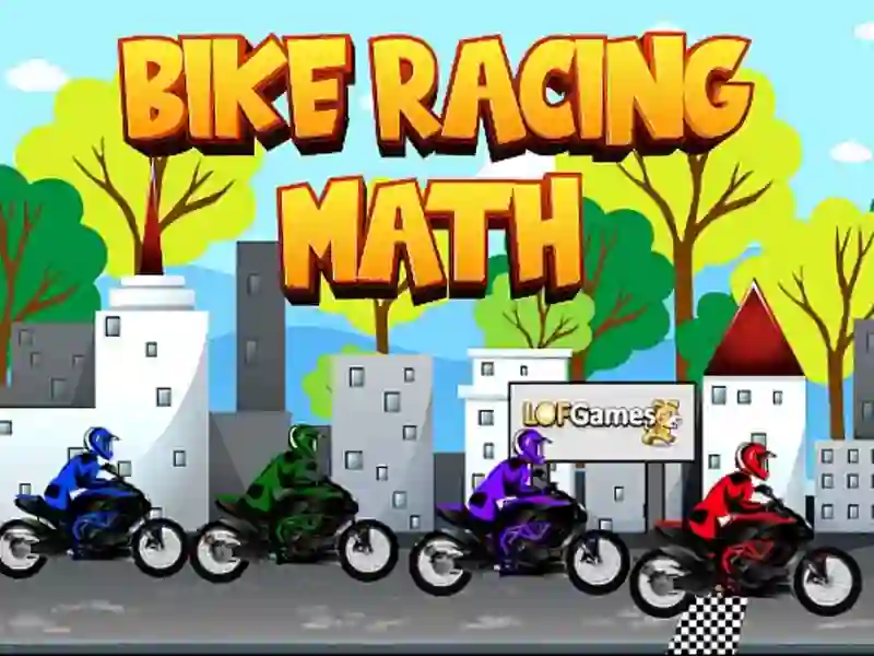 Cluiche Bike Racing Math ar líne