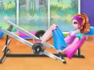 Cluiche Princesses: fitness against fat ar líne