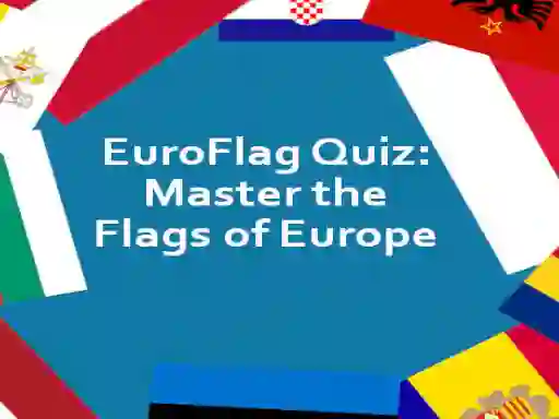 Cluiche EuroFlag Quiz: Master the Flags of Europe ar líne