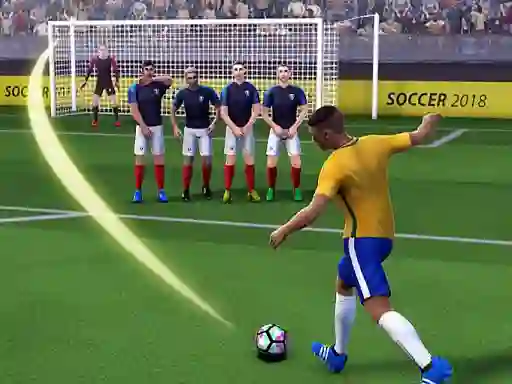 Cluiche FreeKick Soccer 2021 ar líne