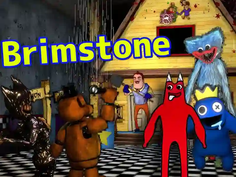 Cluiche Friday Night Funkin nferior Mascots – Brimstone Cover ar líne