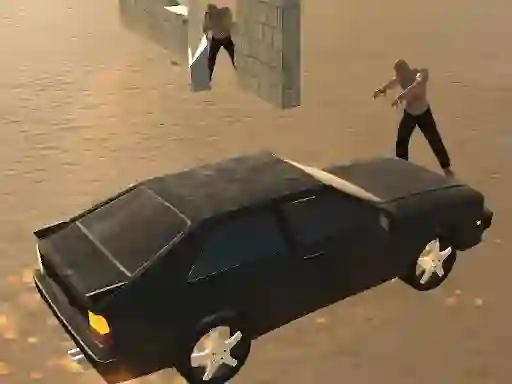 Cluiche Zombie Car Smash ar líne