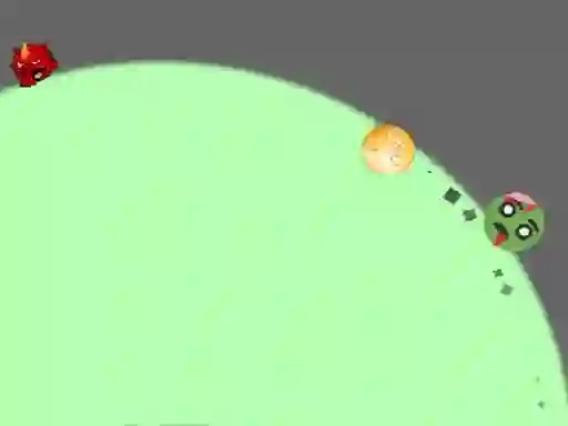 Cluiche Emoji Circle Run ar líne