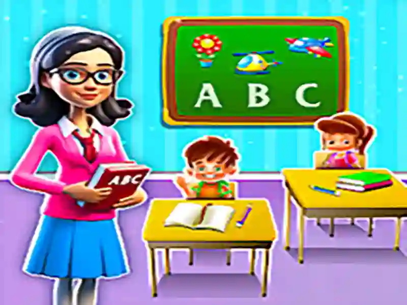 Cluiche Kindergarten School Teacher ar líne