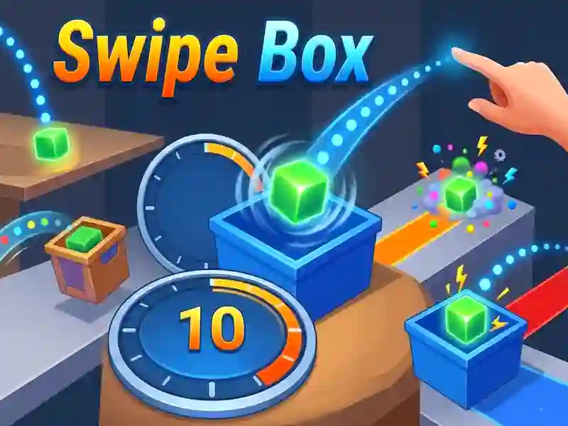 Cluiche Swipe Box ar líne