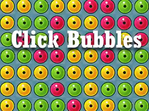Cluiche Click Bubbles ar líne