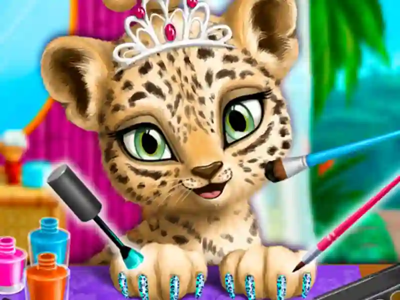 Cluiche Jungle Animal Hair Salon ar líne