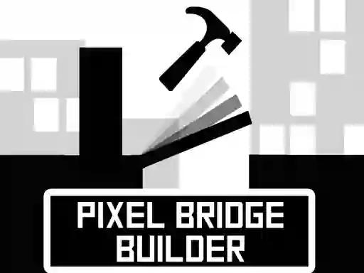 Cluiche Pixel bridge builder ar líne