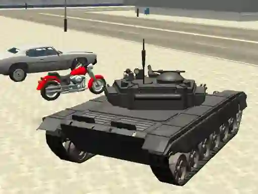 Cluiche Tank Driver Simulator ar líne