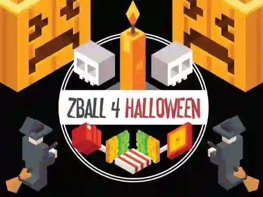 Cluiche ZBall 4 Halloween ar líne