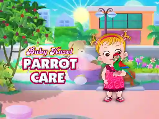 Cluiche Baby Hazel Parrot Care ar líne