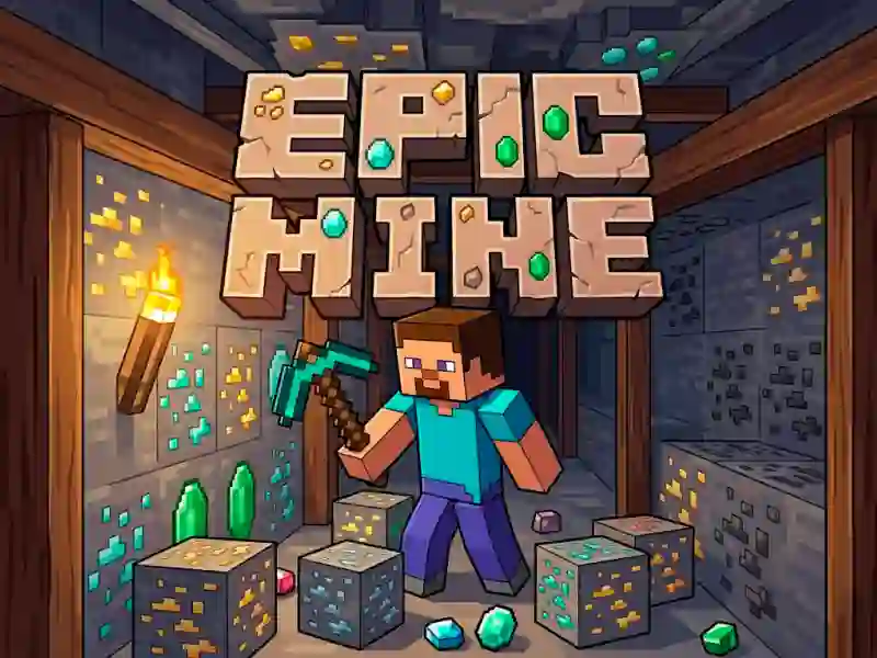 Cluiche Epic Mine ar líne
