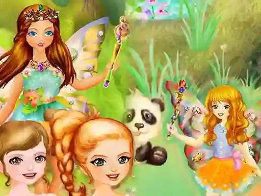 Cluiche Fairy Dress Up Games For Girls ar líne