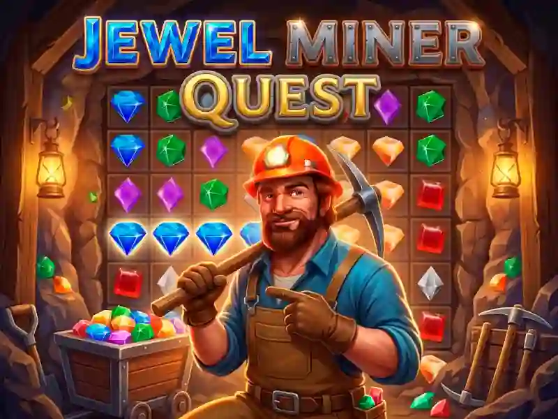 Cluiche Jewel Miner Quest ar líne