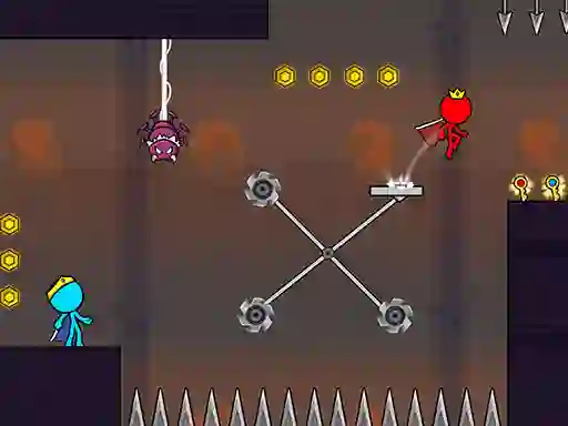 Cluiche Red and Blue Stickman 2 ar líne