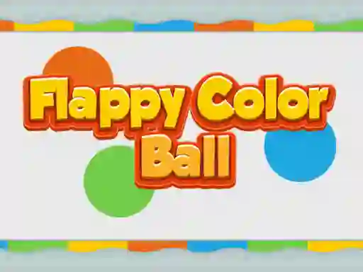 Cluiche Flappy Color Ball ar líne