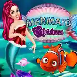 Cluiche Mermaid Christmas ar líne