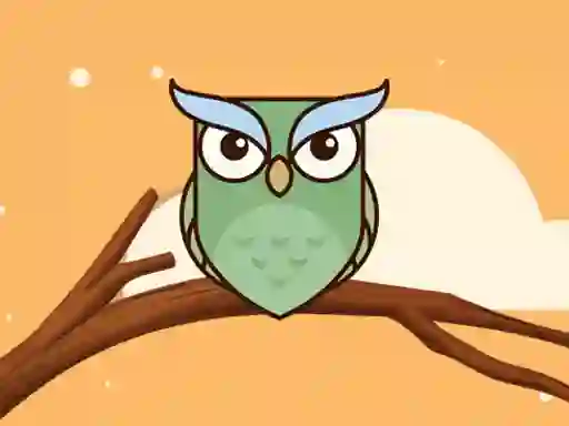 Cluiche Magic Owl Coloring ar líne