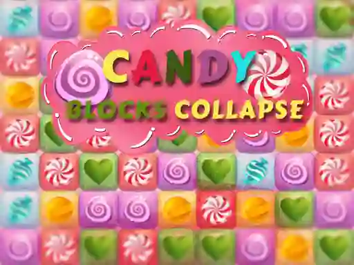 Cluiche Candy Blocks Collapse ar líne