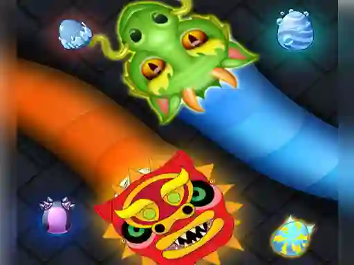 Cluiche Slither Dragon.io ar líne