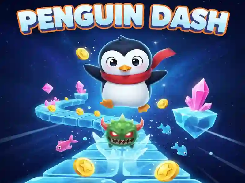 Cluiche Penguin Dash ar líne