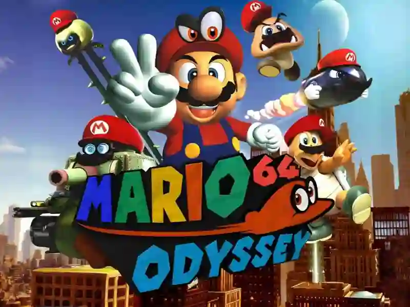 Cluiche Super Mario Odyssey 64 ar líne