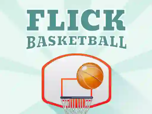 Cluiche Flick Basketball ar líne