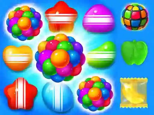 Cluiche Candy Land Puzze ar líne