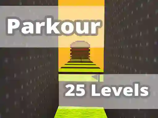 Cluiche Parkour 25 Levels ar líne