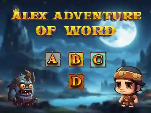 Cluiche Alex Adventure of Word ar líne
