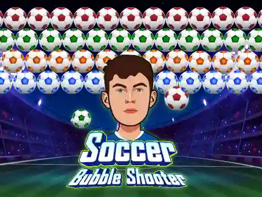 Cluiche Soccer Bubble Shooter ar líne