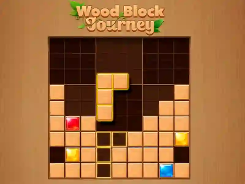 Cluiche Wood Block Journey ar líne